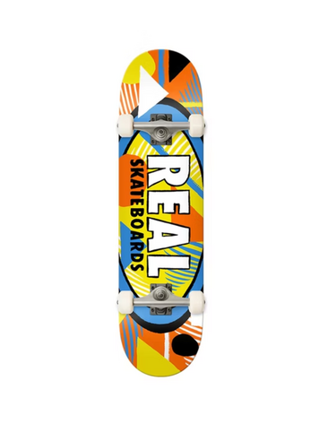 Real HATCHED MINI SKATEBOARD COMPLET 7.3"