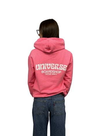 Universe Boardshop WOMEN'S BULLE HOODIE SAFETY PINK