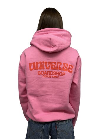 Universe Boardshop WOMEN'S BULLE HOODIE AZALEA/RED