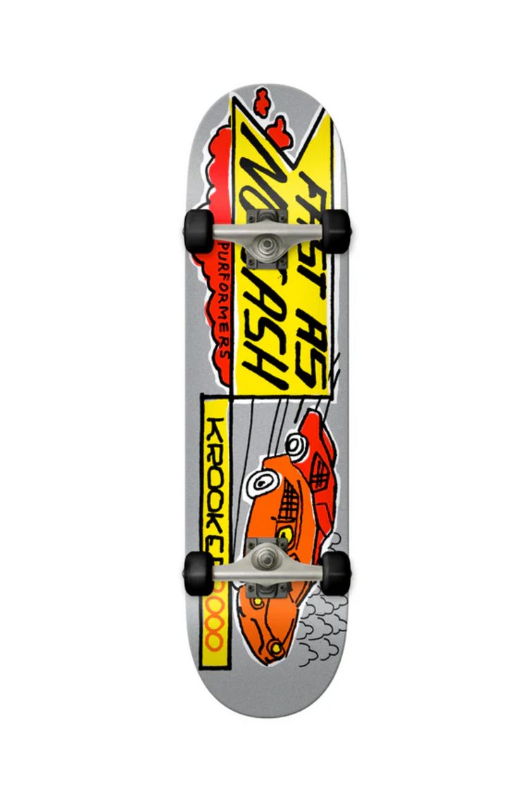 Krooked RACING SKATEBOARD COMPLET 8"
