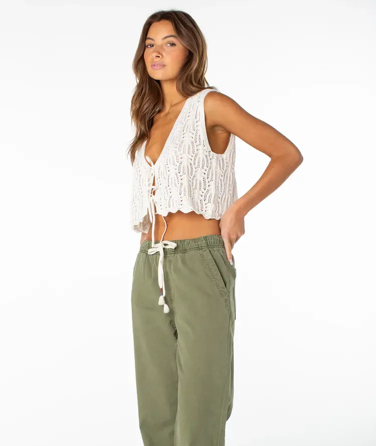 Roxy WOMEN'S BEACH BOUND CROCHET VEST
