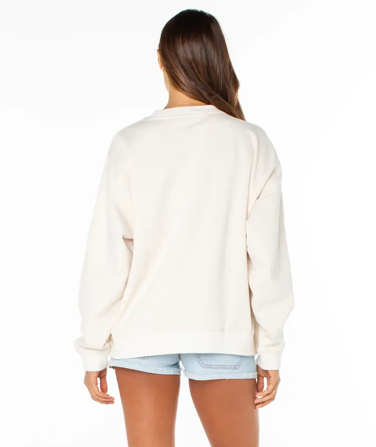 Roxy WOMEN'S LINEUP OVERSIZED CREW