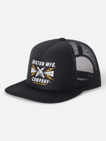 Brixton MEN'S DANTON TRUCKER HAT BLACK/BLACK