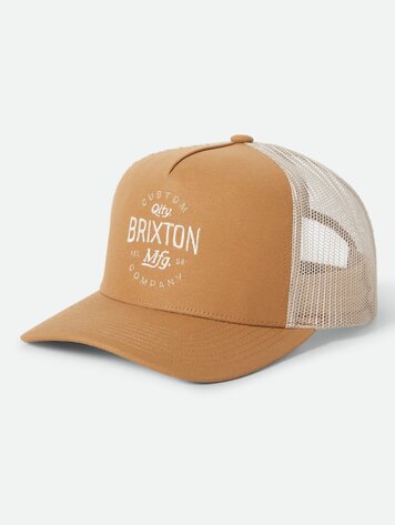 Brixton MEN'S FREMONT TRUCKER HAT COPPER/SAND