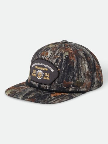 Brixton MEN'S DIVISION SNAPBACK TREE CAMO