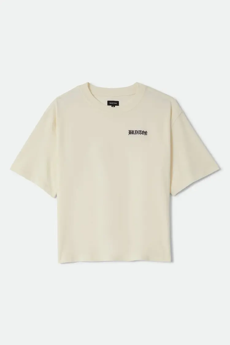 Brixton MEN'S SERRANO BOXED CROP T-SHIRT