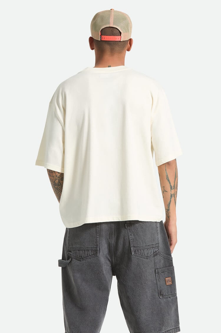 Brixton MEN'S SERRANO BOXED CROP T-SHIRT