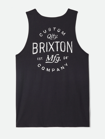 Brixton HOMMES FREMONT TANK TOP BLACK