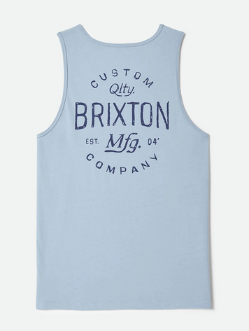 Brixton MEN'S FREMONT TANK TOP DUSTY BLUE