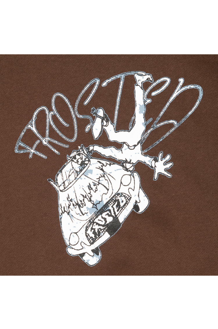Frosted Skateboards HOMMES CRASH GRAPHIC HOODIE