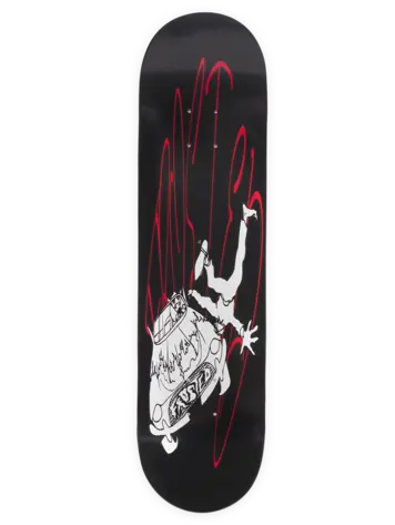 Frosted Skateboards CRASH BOARD BLACK/RED