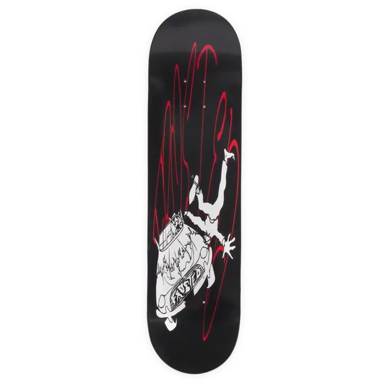 Frosted Skateboards CRASH BOARD BLACK/RED