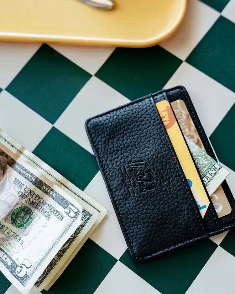 Herschel PORTE-CARTES CHARLIE EN CUIR VEGAN