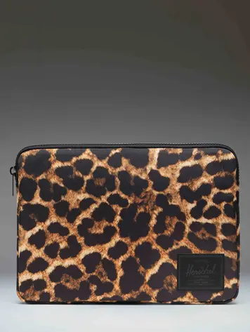 Herschel ANCHOR 14 INCH SLEEVE DIGI LEOPARD LIGHT