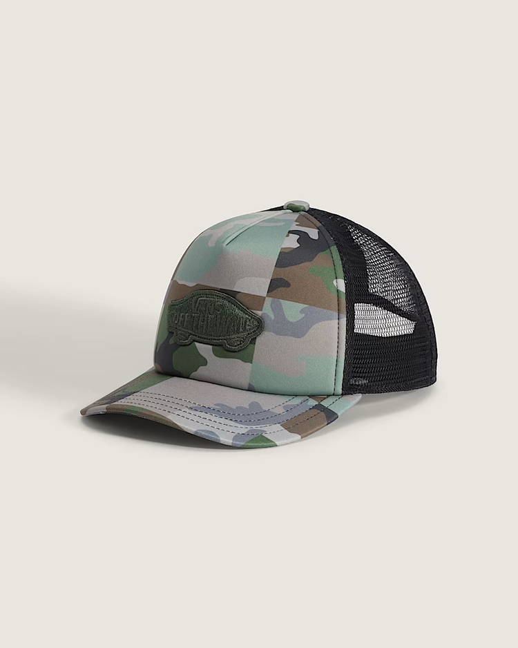 Vans MEN'S CLASSIC PATCH CURVED BILL TRUCKER HAT
