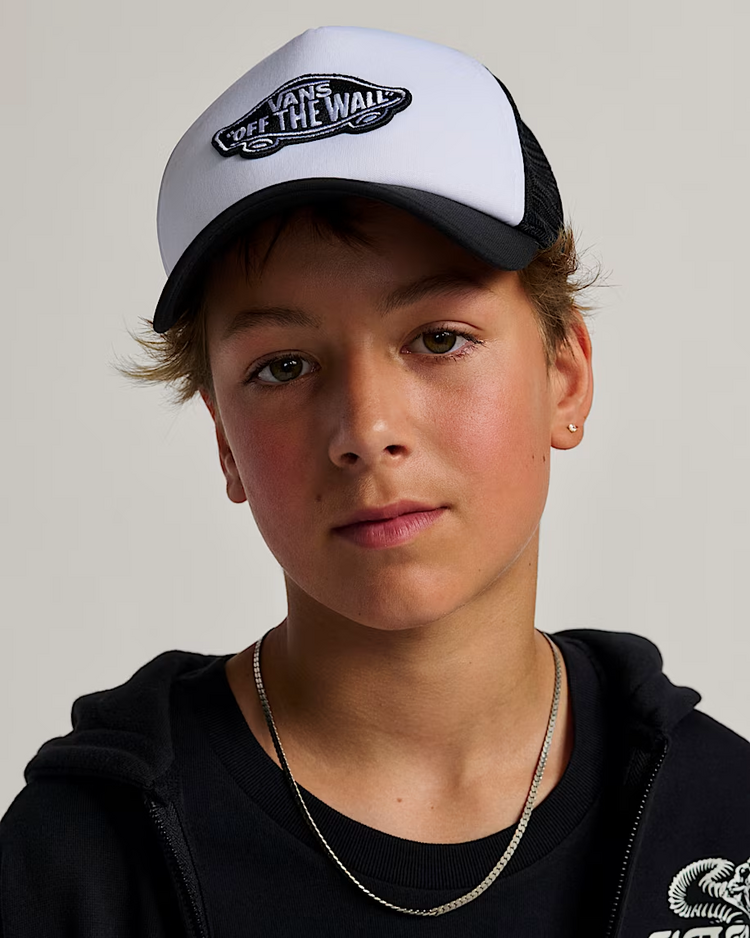 Vans YOUTH CLASSIC PATCH CURVED BILL TRUCKER HAT