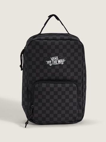 Vans JUNIOR OLD SKOOL LUNCH BAG CHECKERBOARD BLACK/CHARCOAL