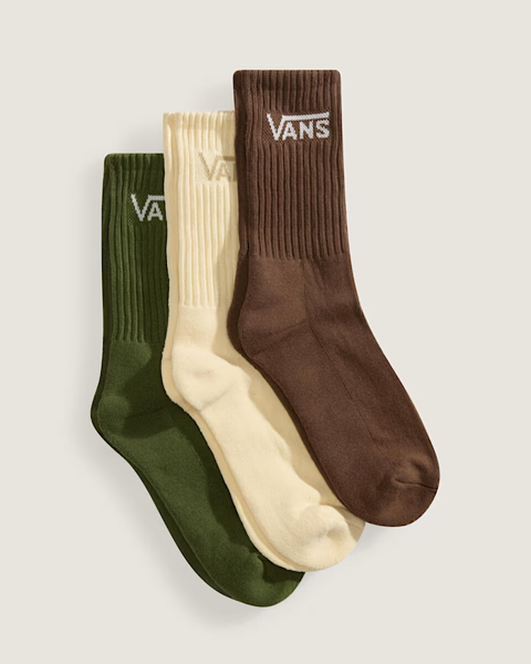 Vans HOMMES CLASSIC CREW SOCKS 3-PACK