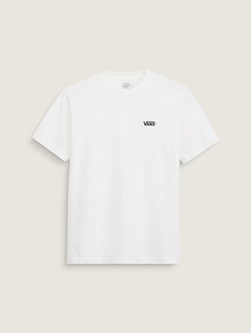 Vans MEN'S NEW LEFT CHEST T-SHIRT WHITE/BLACK