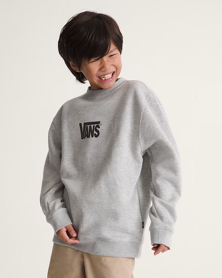 Vans YOUTH STRETCH LOGO CREW SWEATSHIRT