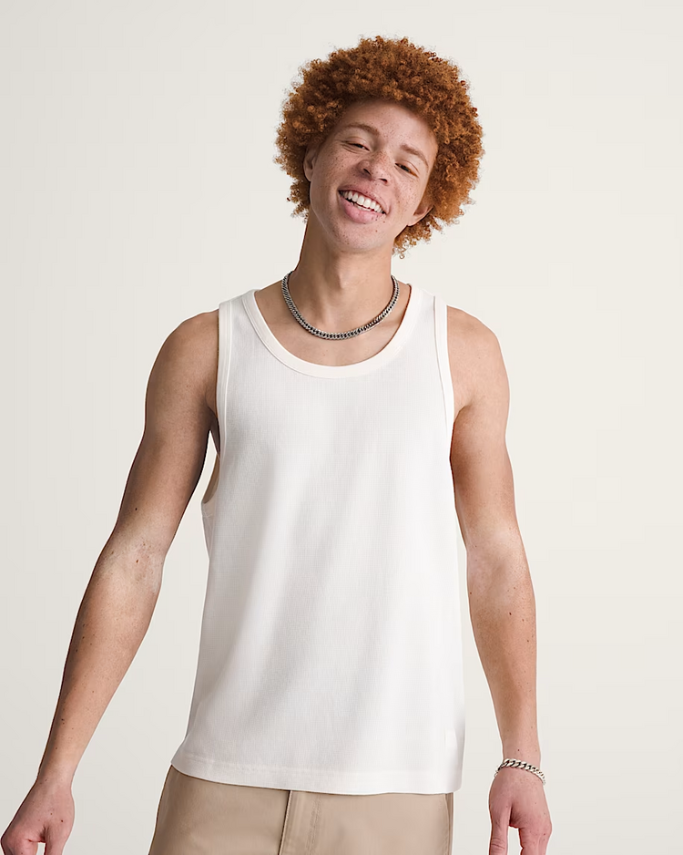 Vans MEN'S PREMIUM WAFFLE TANK TOP