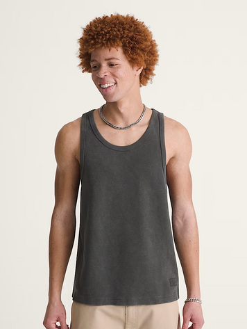 Vans HOMMES PREMIUM WAFFLE TANK TOP FADED BLACK