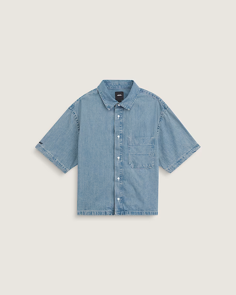Vans HOMMES CYRUS STRAIGHT HEM DENIM SHIRT