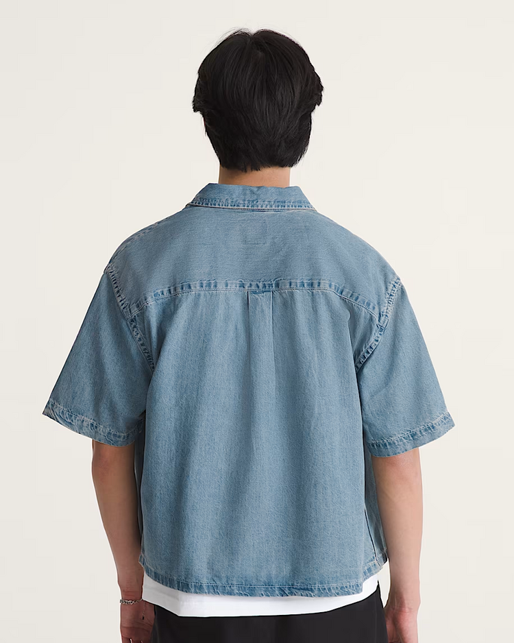 Vans HOMMES CYRUS STRAIGHT HEM DENIM SHIRT