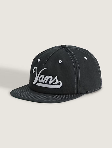 Vans MEN'S CRESTWOOD UNSTRUCTURED HAT BLACK