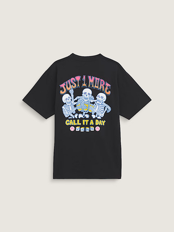 Vans MEN'S BEER SKULL T-SHIRT BLACK