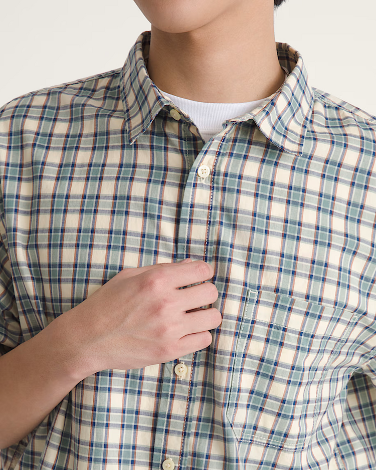 Vans MEN'S LARKSPUR TIMBER PLAID SHIRT