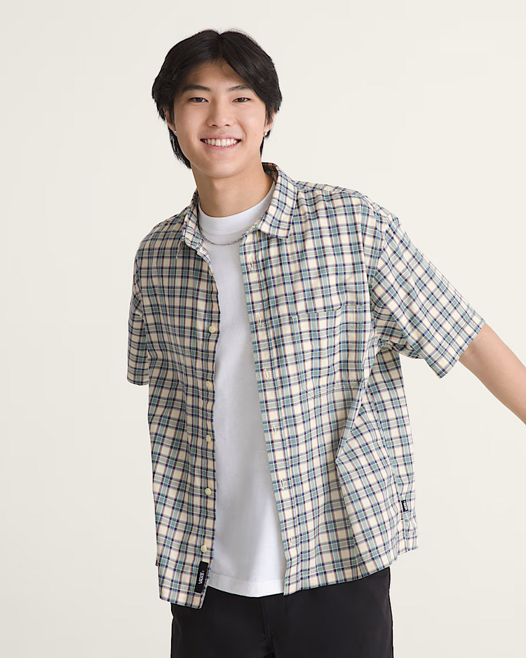 Vans HOMMES LARKSPUR TIMBER PLAID SHIRT