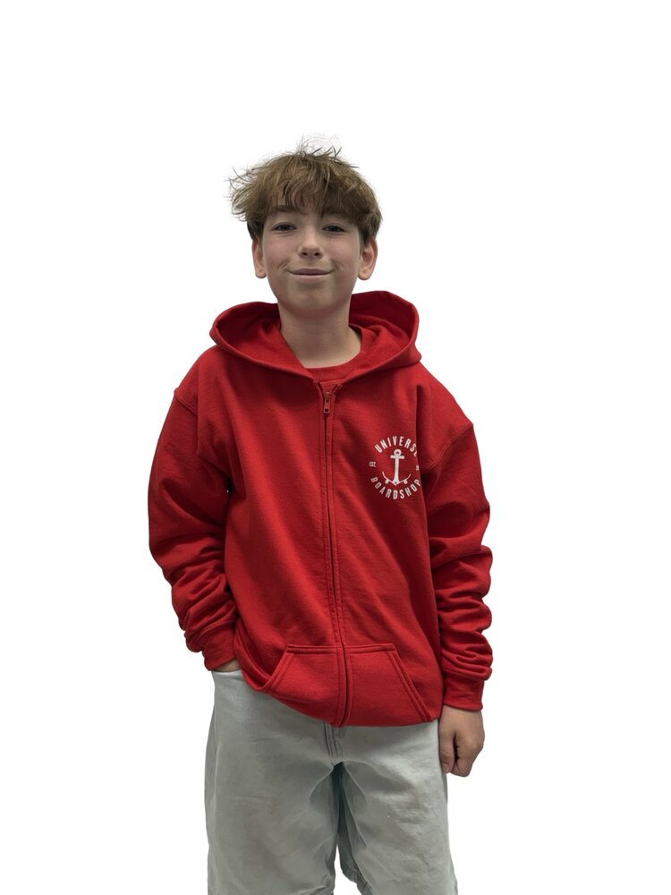 Universe Boardshop YOUTH ANCRE ZIP HOODIE