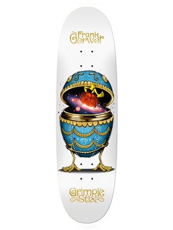 Antihero GERWER GRIMPLE STIX FABRAGE EGG SKATEBOARD DECK 9.1"