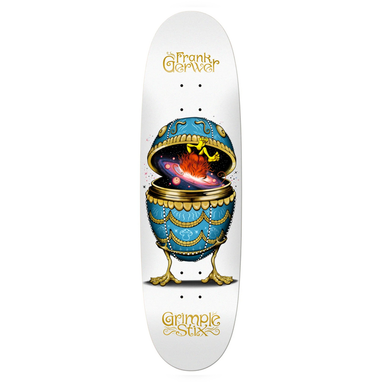Antihero GERWER GRIMPLE STIX FABRAGE EGG SKATEBOARD DECK 9.1"
