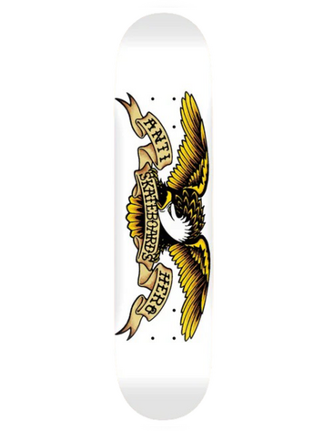 Antihero TEAM CLASSIC EAGLE WHITE 8.75"