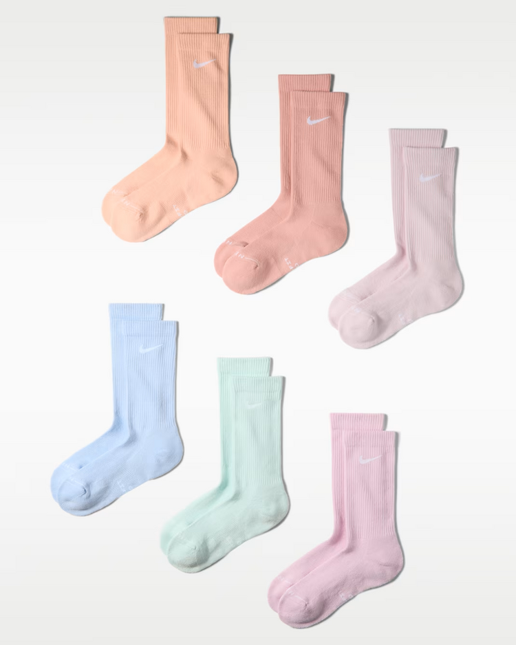Nike FEMMES EVERYDAY ELEVATED CREW 6-PACK