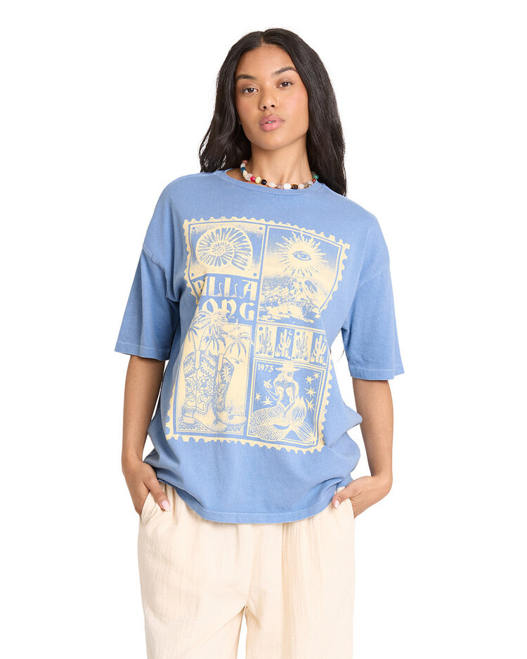 Billabong WOMEN'S ACROSS SKIES SHORT SLEEVE TEE