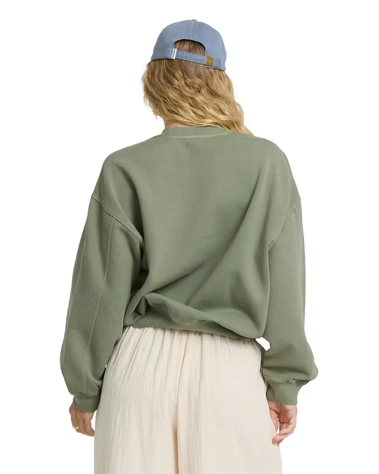 Billabong WOMEN'S VIBES KENDAL CREW FLEECE