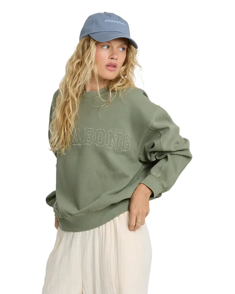 Billabong WOMEN'S VIBES KENDAL CREW FLEECE