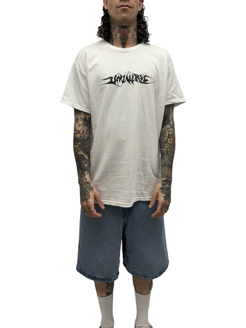 Universe Boardshop HOMMES BETON T-SHIRT WHITE/BLACK