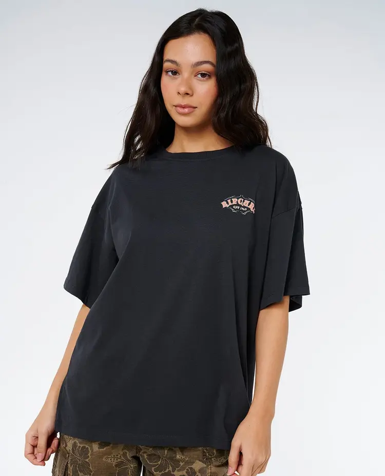 RIP CURL FEMMES HALF MOON BAY HERITAGE TEE
