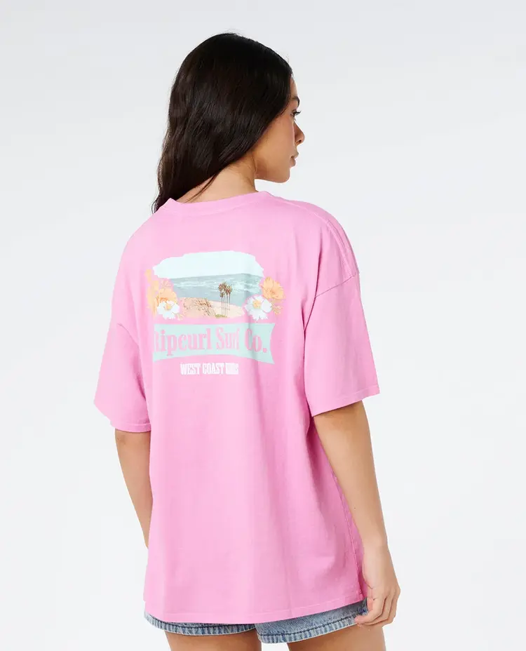 RIP CURL FEMMES WEST COAST HERITAGE TEE