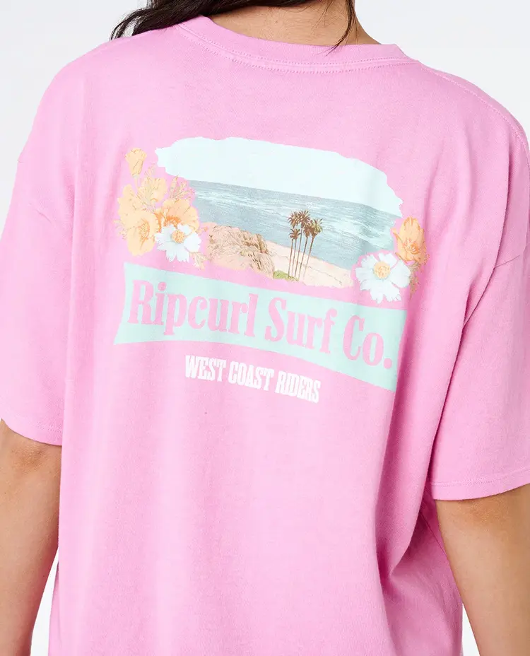 RIP CURL WOMEN'S WEST COAST HERITAGE TEE
