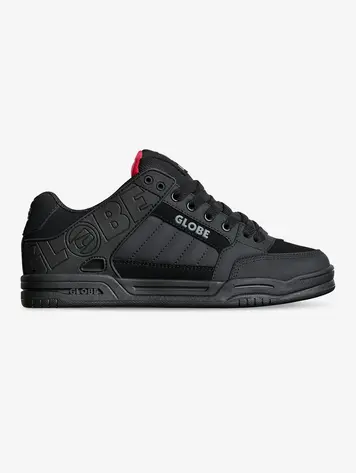 Globe HOMMES TILT SHOES BLACK/RED/TARTAN