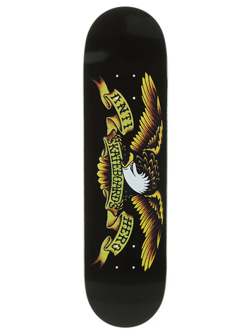Antihero TEAM CLASSIC EAGLE DECK BLACK 8.12"