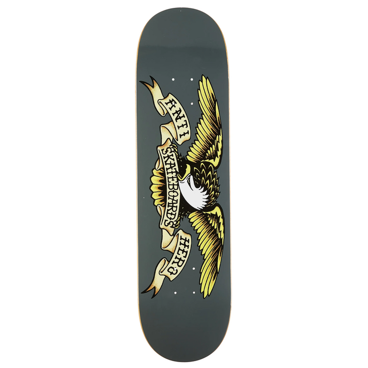 Antihero TEAM CLASSIC EAGLE DECK GREY 8.25"