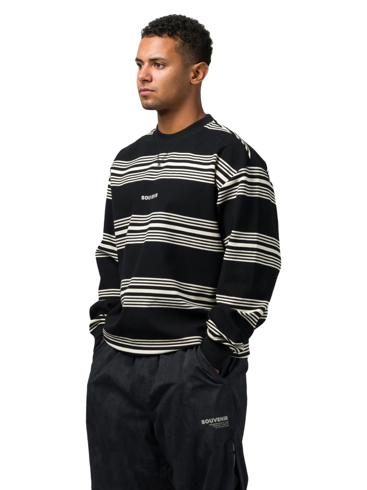 Souvenir HOMMES STRIPED CREWNECK