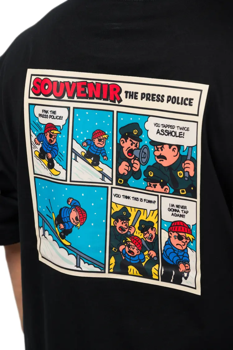 Souvenir HOMMES PRESS POLICE TEE