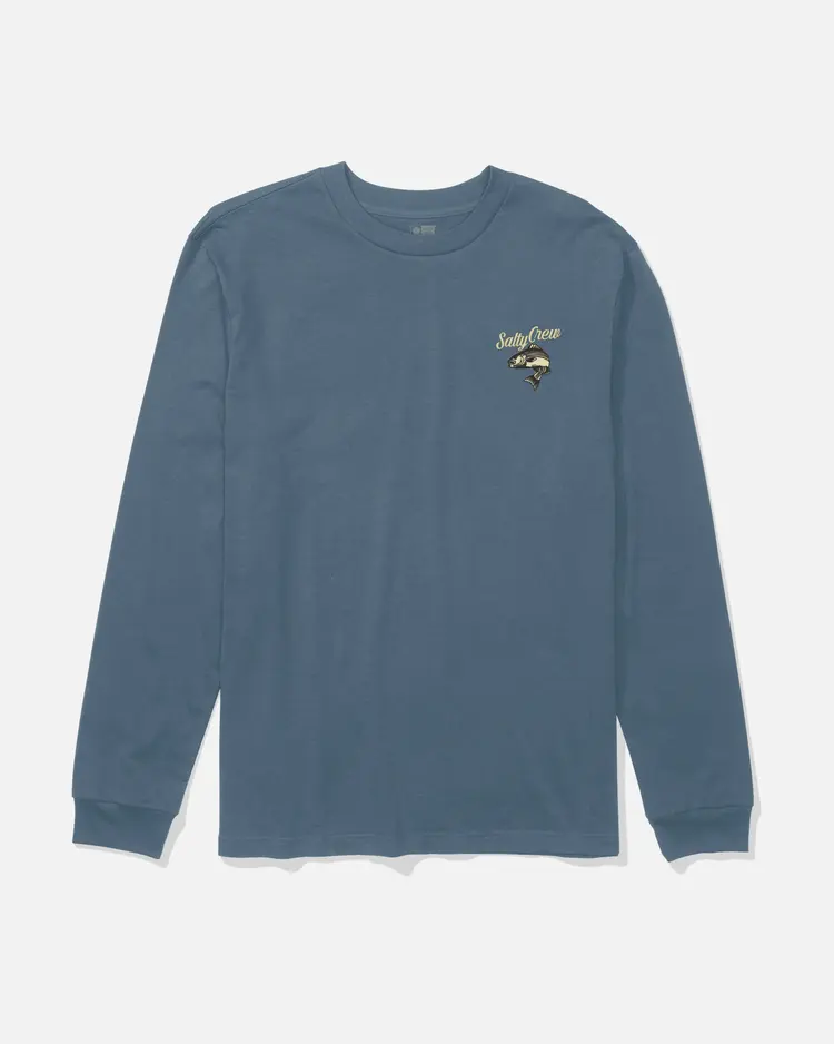 Salty crew MEN'S STRIPED LS TEE
